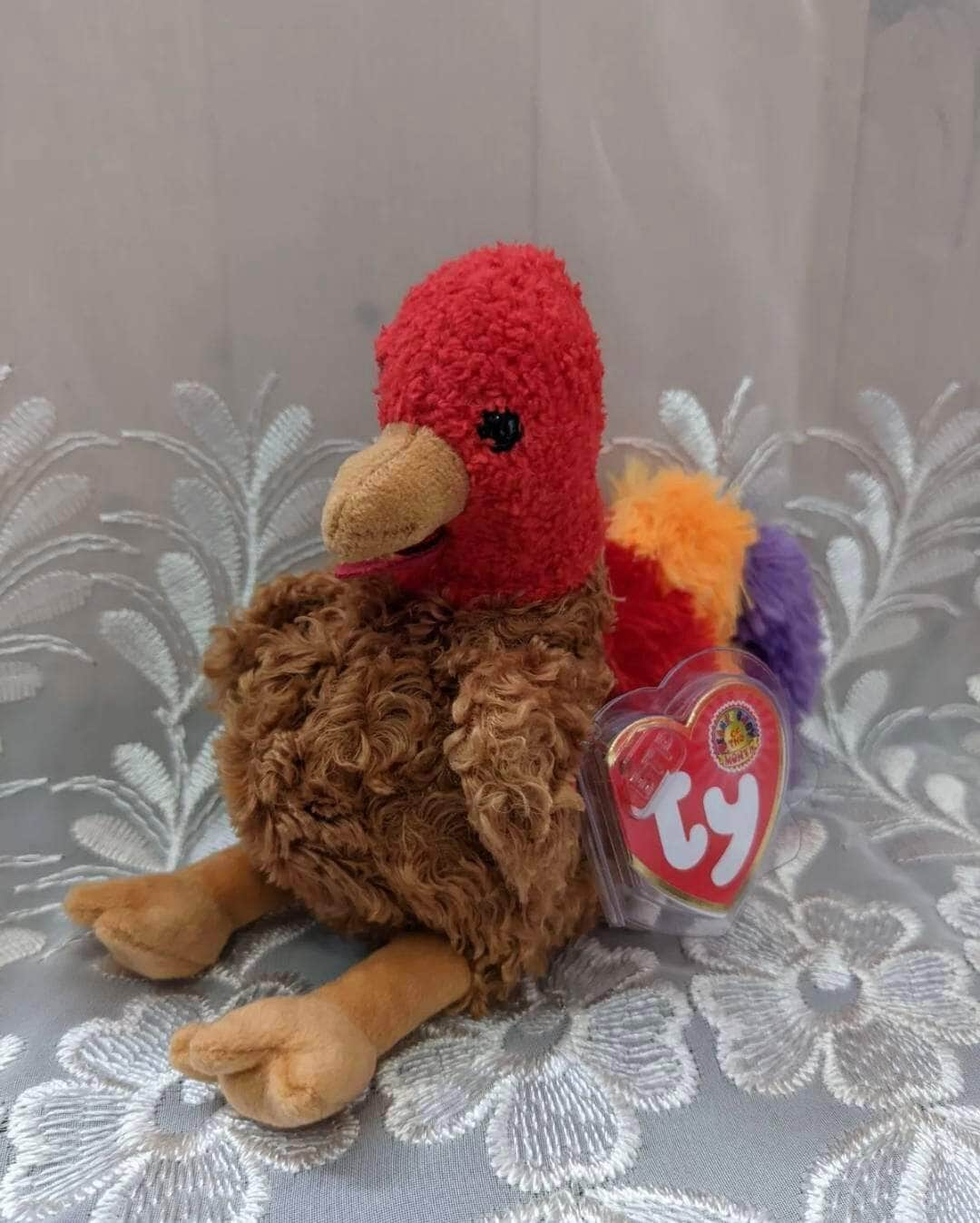 Ty Beanie Baby Of The Month - Stuffings The Turkey - November 2005 (5.5in) - Vintage Beanies Canada