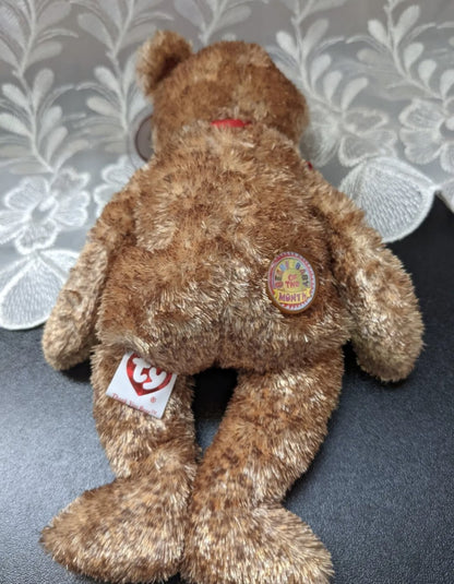 Ty Beanie Baby of the month - Thank You The Brown Bear (8.5in) April 2004 - Vintage Beanies Canada