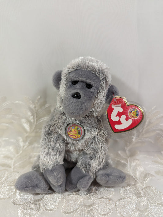 Ty Beanie Baby of the Month - Virunga The Gorilla (6in) June 2003 - Vintage Beanies Canada