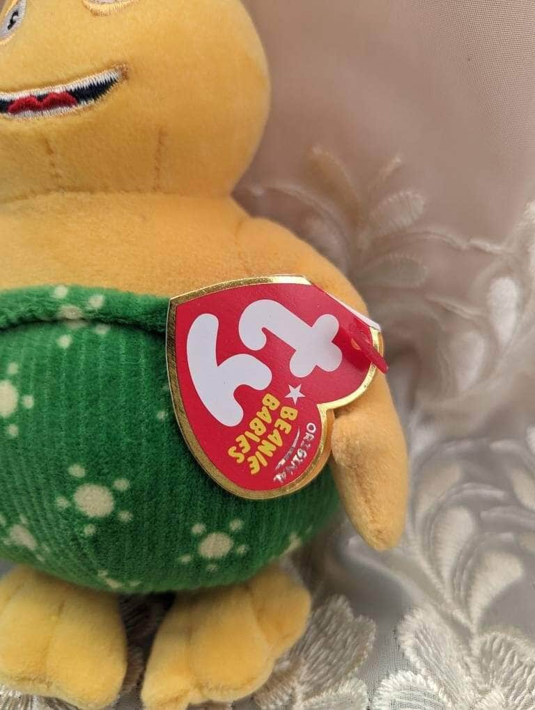 Ty Beanie Baby - Onny The Yellow Boblin From The Cartoon Boblins (6in) - Vintage Beanies Canada