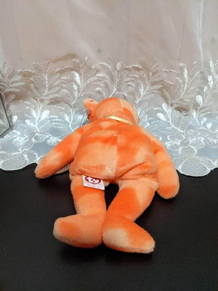 Ty Beanie Baby - Orange Ice The Bear - Trade Show Exclusive (8.5in) Near mint - Vintage Beanies Canada