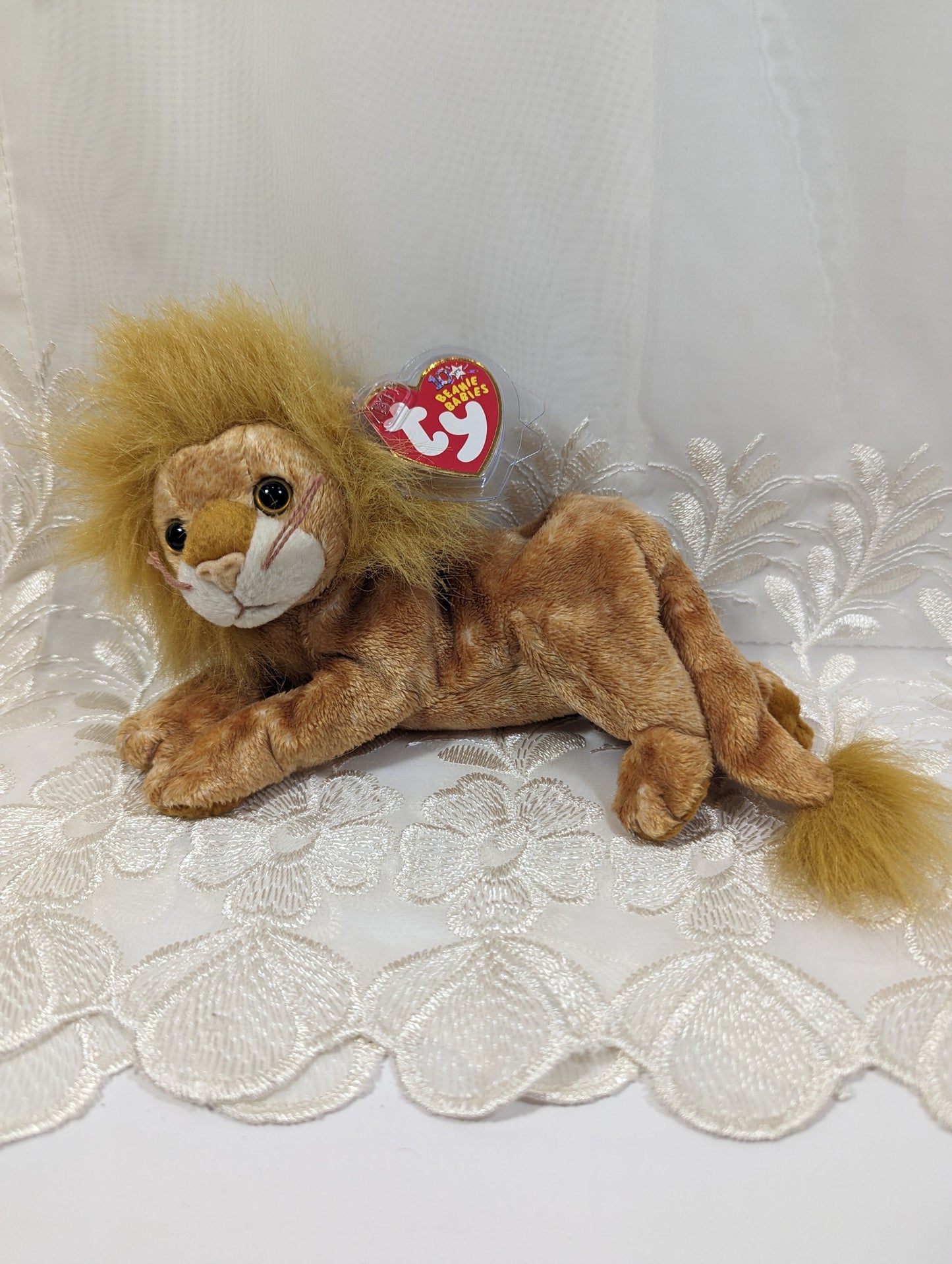 Ty Beanie Baby - Orion the lion (7.5in) – Vintage Beanies Canada