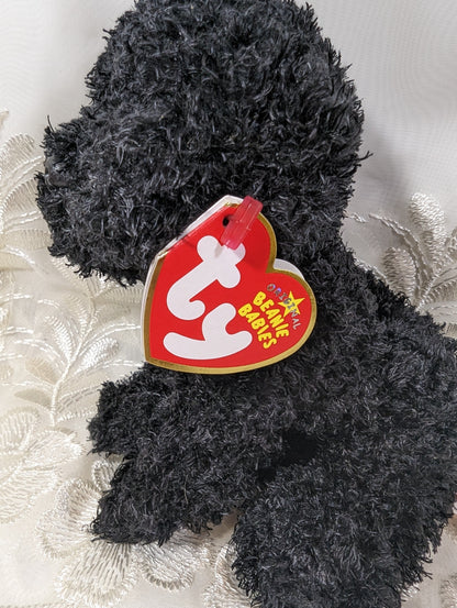 Ty Beanie Baby - Outlaw The Black Dog (6in) - Vintage Beanies Canada