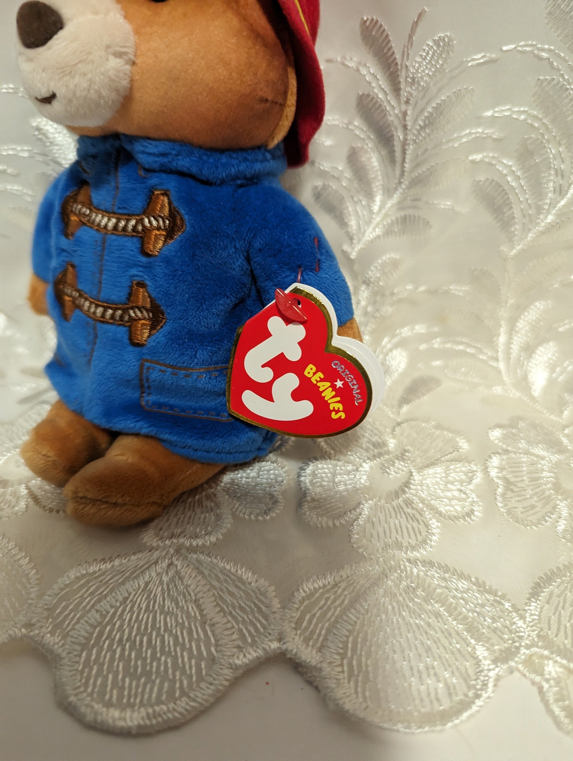 Ty Beanie Baby - Paddington The Bear (7in) UK Exclusive - Vintage Beanies Canada