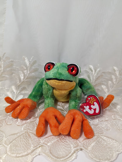 Ty Beanie Baby - Panama the Tree Frog (9.5 Inch) - Vintage Beanies Canada