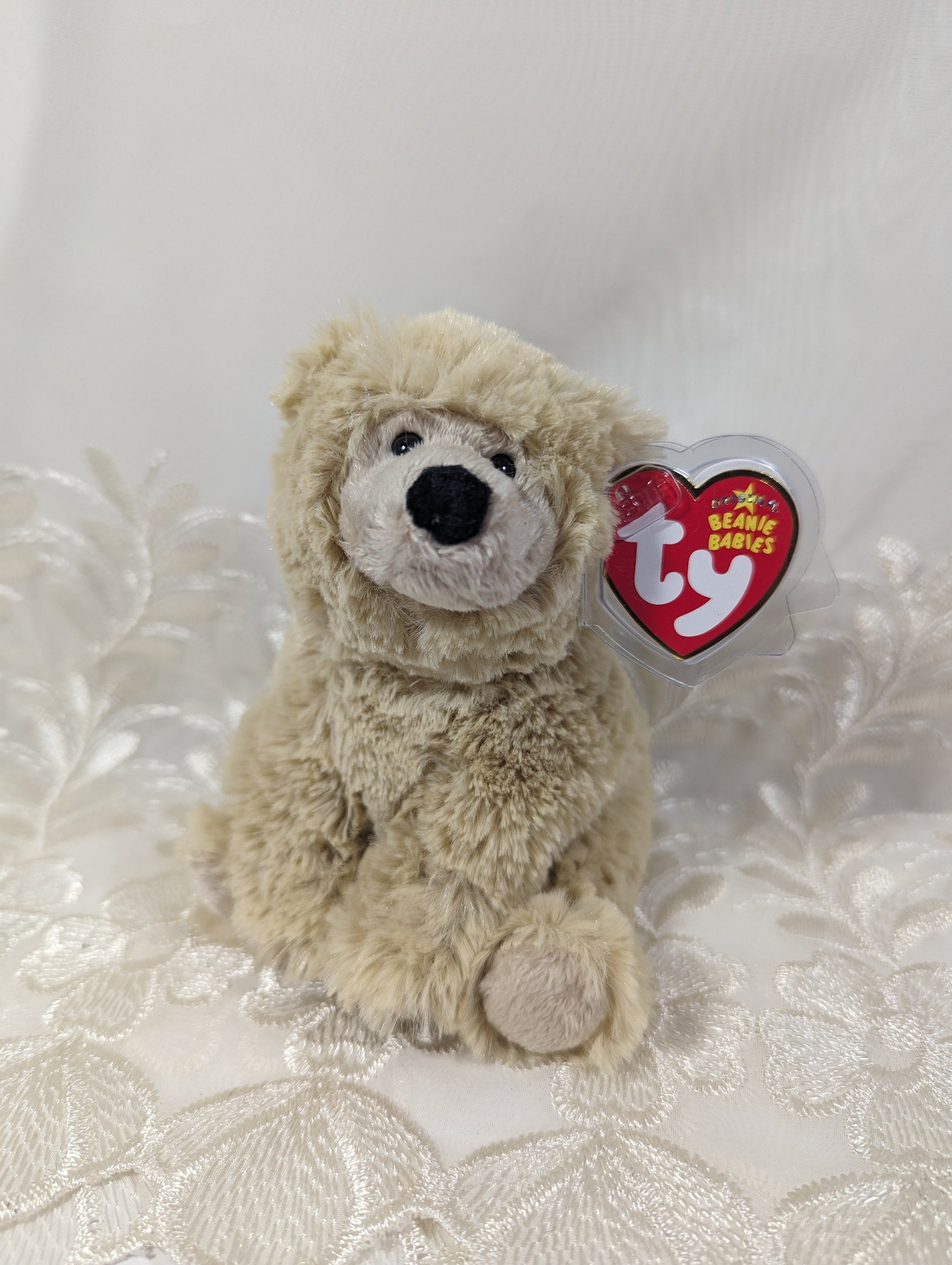 Ty Beanie Baby - Parka The Polar Bear (5.5 in) - Vintage Beanies Canada