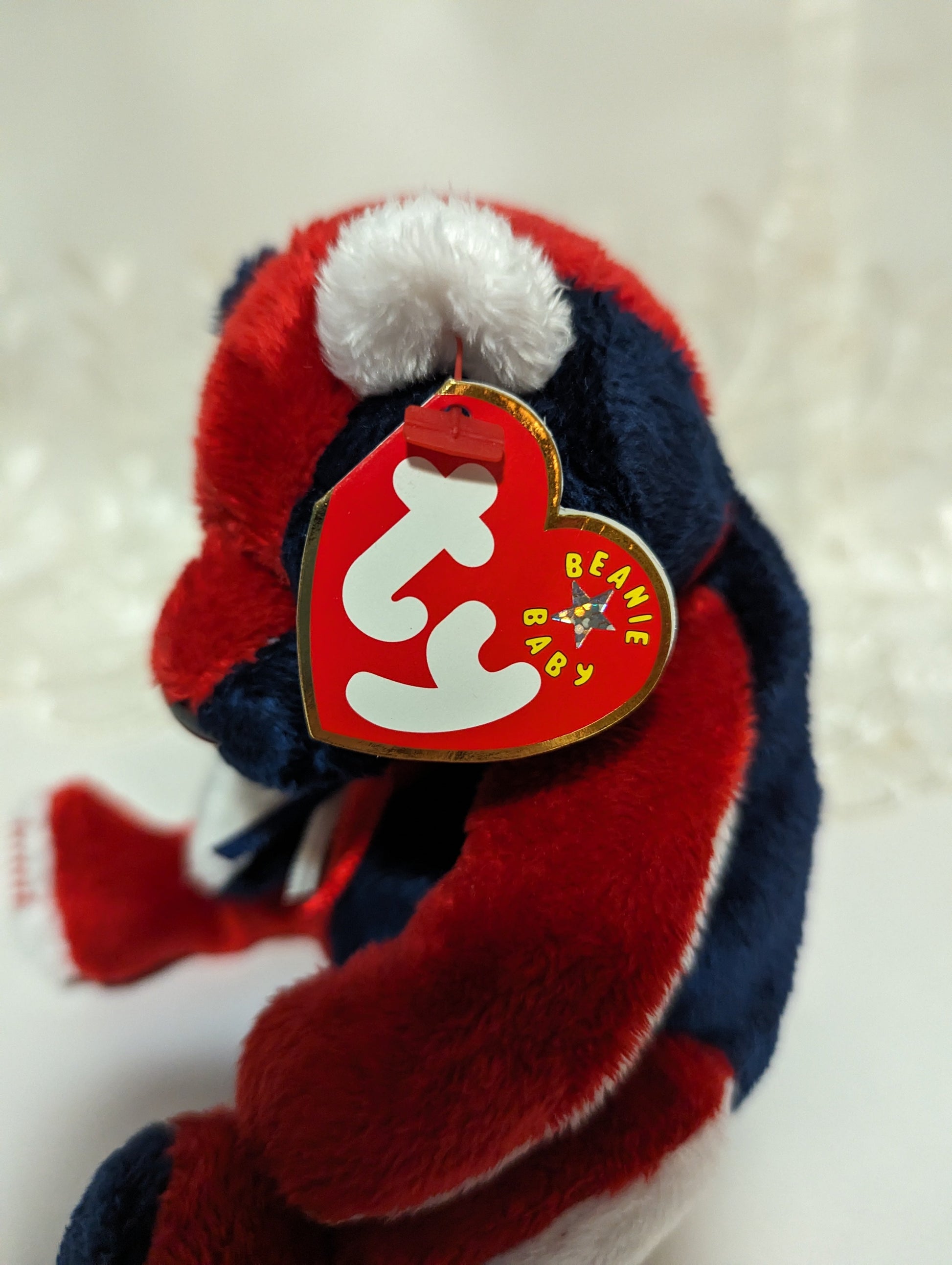 Ty Beanie Baby - Patriot The Bear (7in) - Vintage Beanies Canada