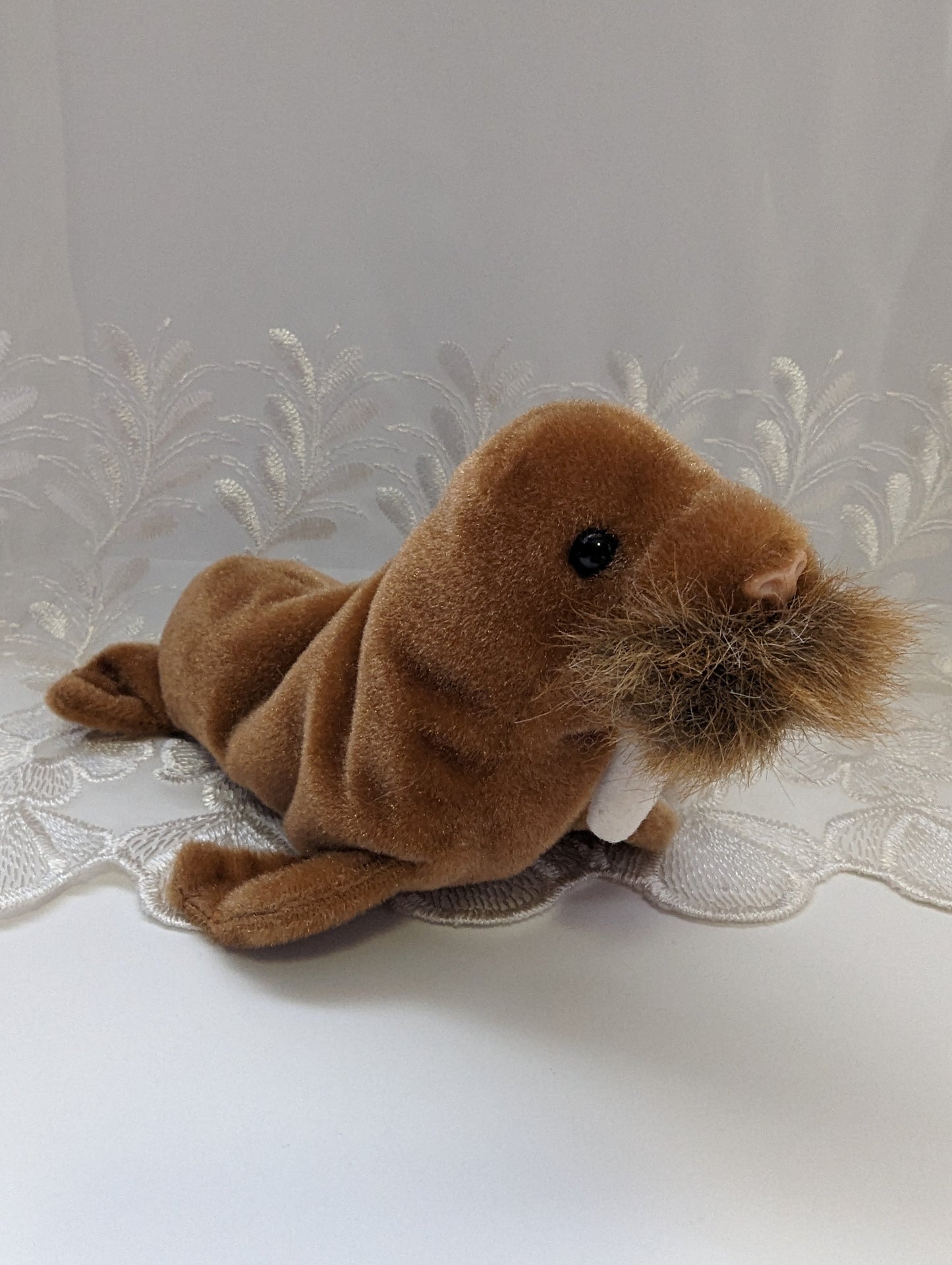 Ty Beanie Baby - Paul The Brown Walrus (8in) - Vintage Beanies Canada