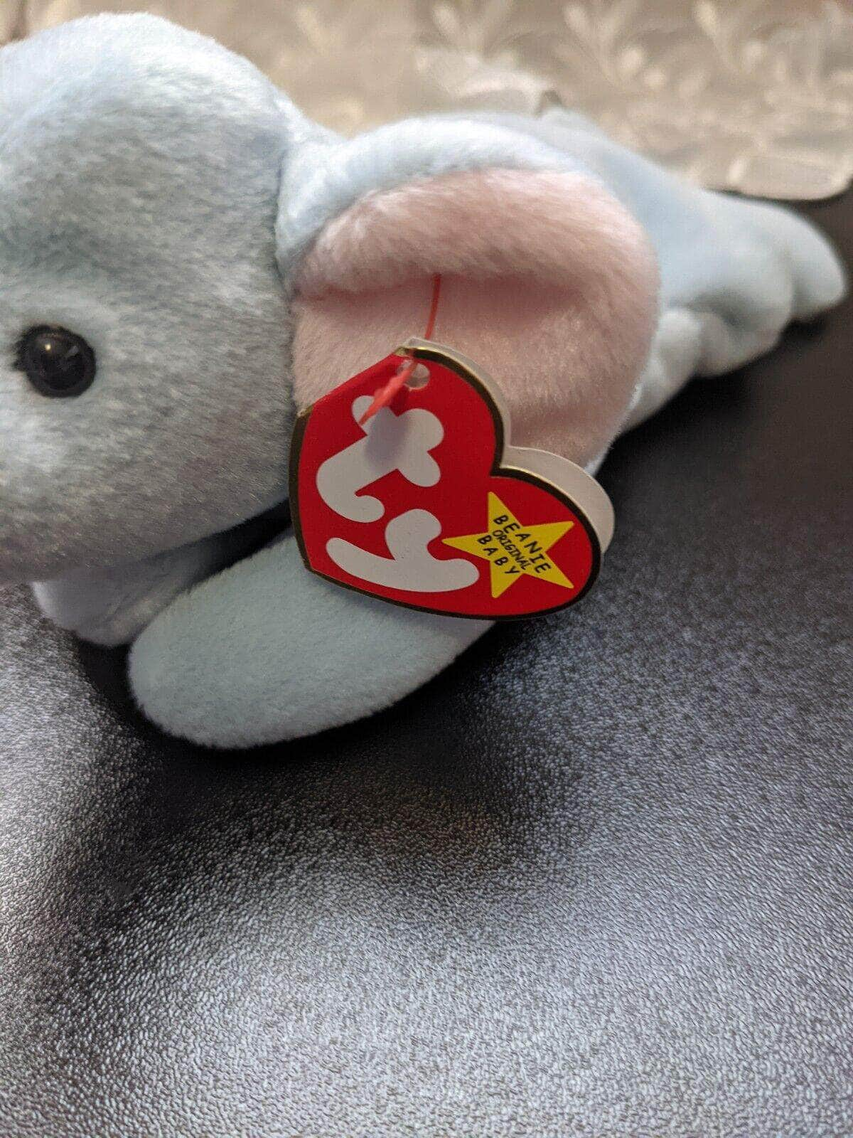 Ty Beanie Babies selling Shocks The Elephant