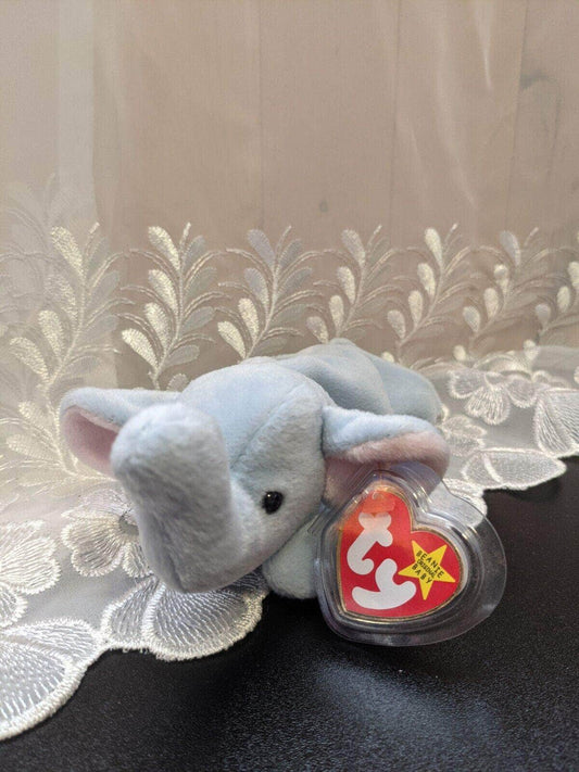 Ty Beanie Baby - Peanut the elephant (8in) - Vintage Beanies Canada