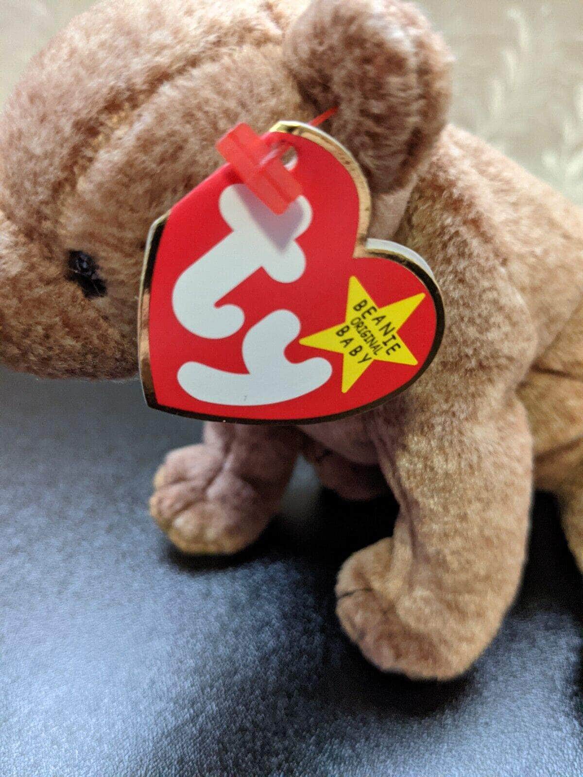 Ty Beanie Baby - Pecan The Bear (6in) - Vintage Beanies Canada