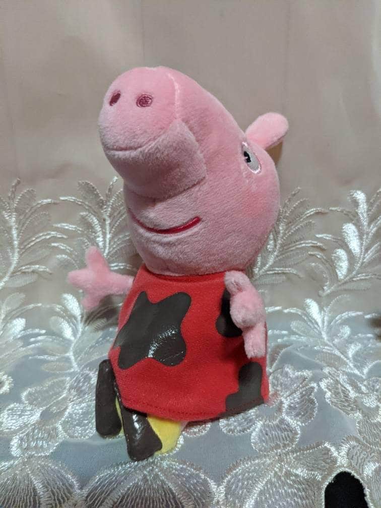 Ty Beanie Baby - Peppa Pig Large Version And Muddy Version Lot (Sold as set) No Hang Tags - Vintage Beanies Canada