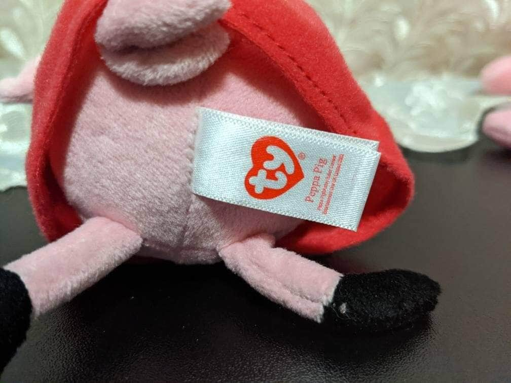 Ty Beanie Baby - Peppa Pig With Danny Dog (6in) - Vintage Beanies Canada