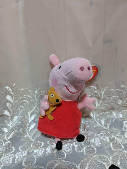 Ty Beanie Baby - Peppa Pig With Danny Dog (6in) - Vintage Beanies Canada