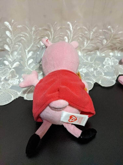 Ty Beanie Baby - Peppa Pig With Danny Dog (6in) - Vintage Beanies Canada