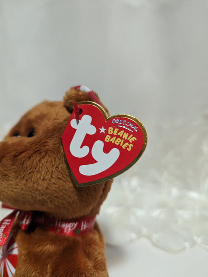 Ty Beanie Baby - Peppermint The Bear (8.5in) Hallmark Exclusive - Vintage Beanies Canada