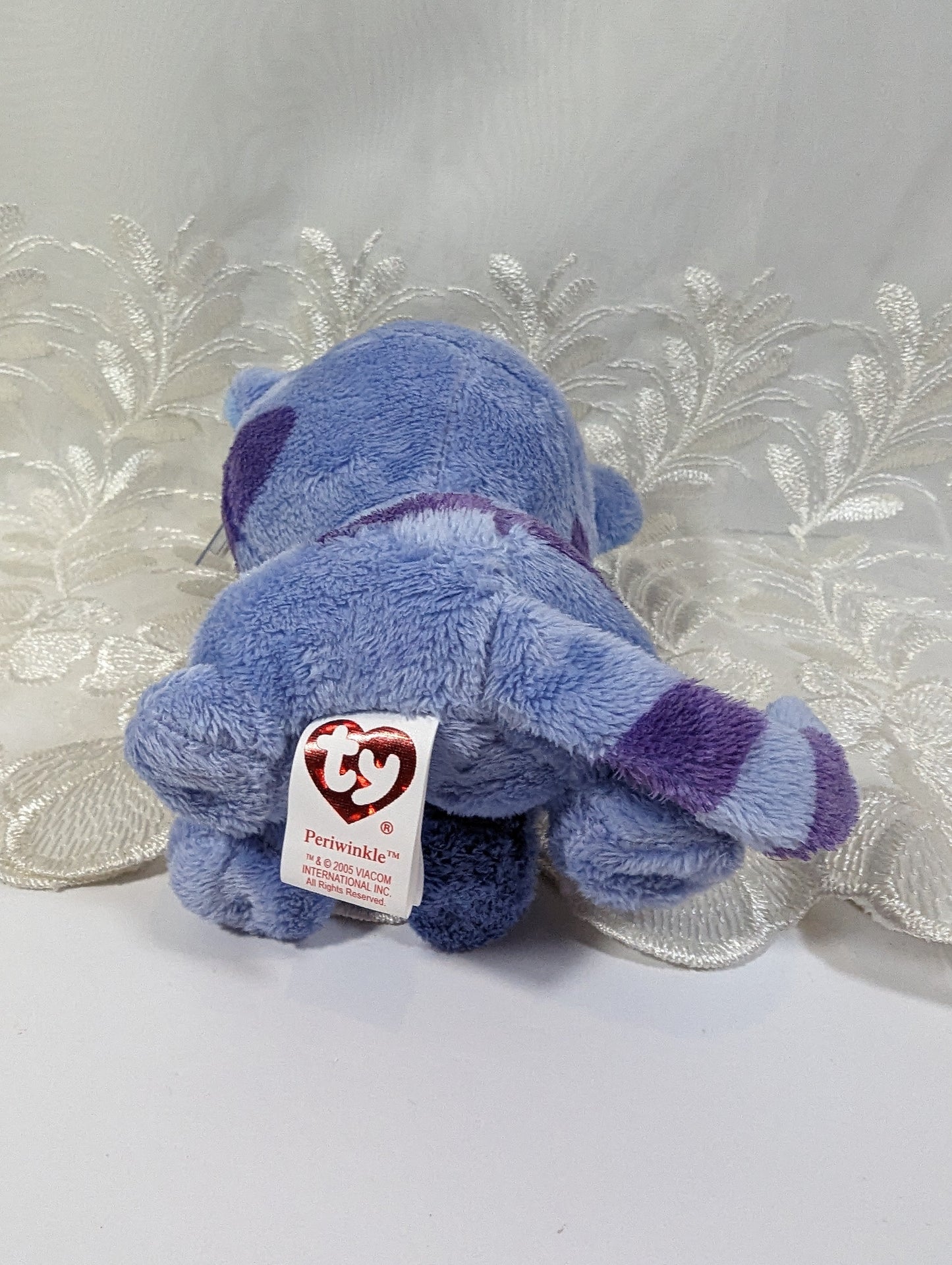 Ty Beanie Baby - Periwinkle the Cat from Blues Clues (6 in) - Vintage Beanies Canada