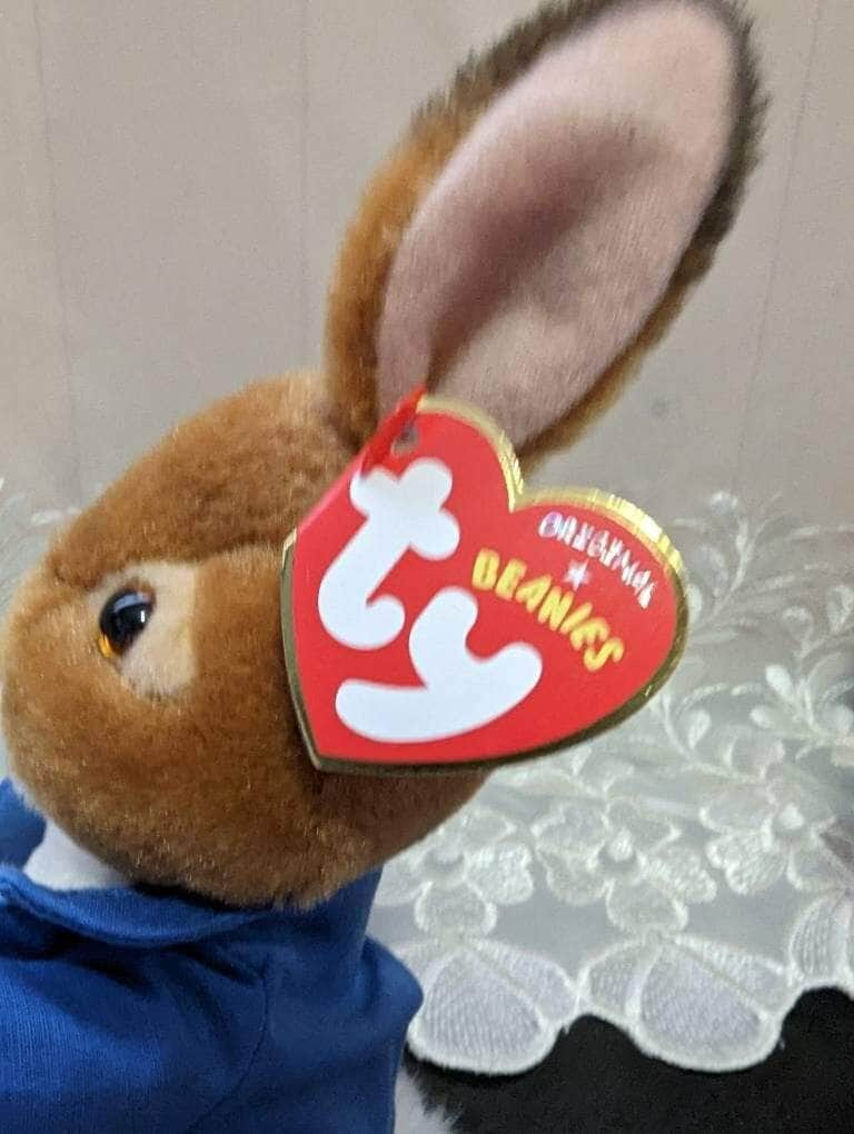 Ty Beanie Baby - Peter Rabbit From The Movie (9in) - Vintage Beanies Canada