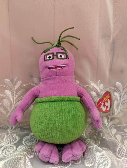 Ty Beanie Baby - Pi The Purple Boblin From The Cartoon Show Boblins (6in) - Vintage Beanies Canada