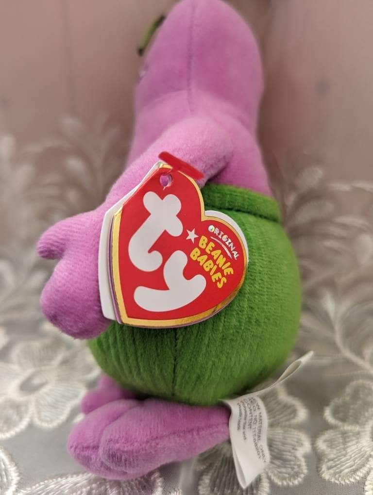 Ty Beanie Baby - Pi The Purple Boblin From The Cartoon Show Boblins (6in) - Vintage Beanies Canada