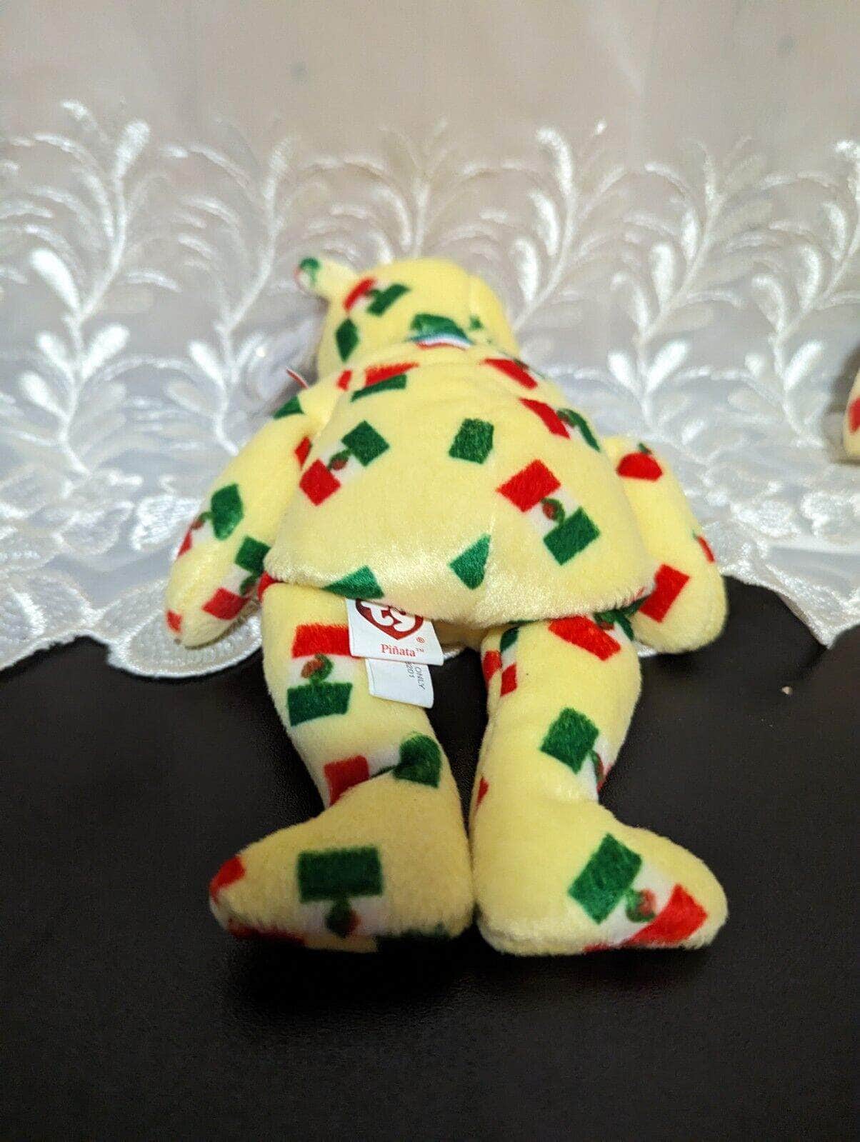 Ty Beanie Baby - Pinata The Mexico Bear - Flag Nose Version (9in) - Vintage Beanies Canada