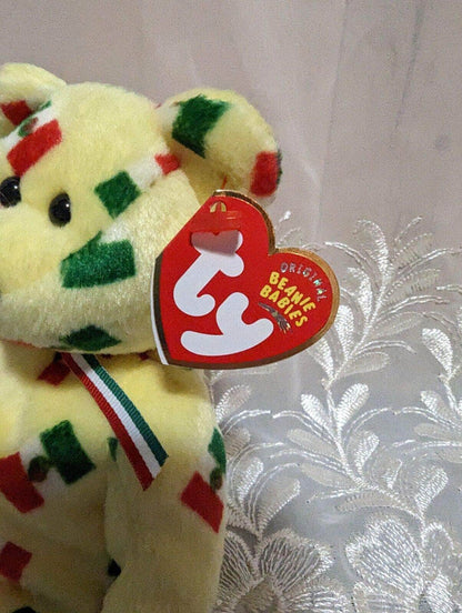 Ty Beanie Baby - Pinata The Mexico Bear - Flag Nose Version (9in) - Vintage Beanies Canada