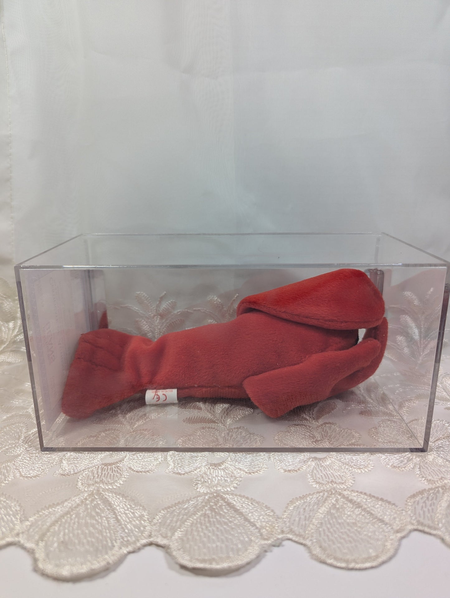 Ty Beanie Baby - Pinchers The Lobster - BBOC Exclusive *Rare* Authenticated, Museum Quality - Vintage Beanies Canada