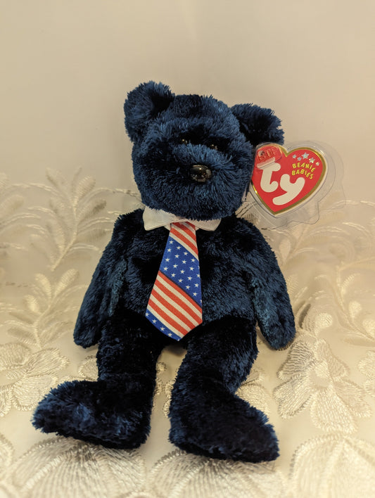 Ty Beanie Baby - Pops The Father's Day Bear (8.5in) USA Version - Vintage Beanies Canada