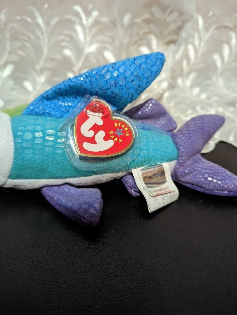 Ty Beanie Baby - Propeller The Fish (9in) - Vintage Beanies Canada