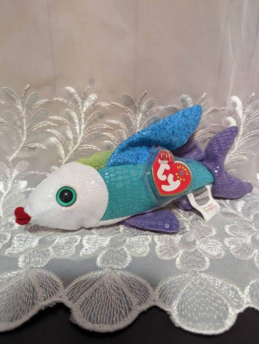 Ty Beanie Baby - Propeller The Fish (9in) - Vintage Beanies Canada