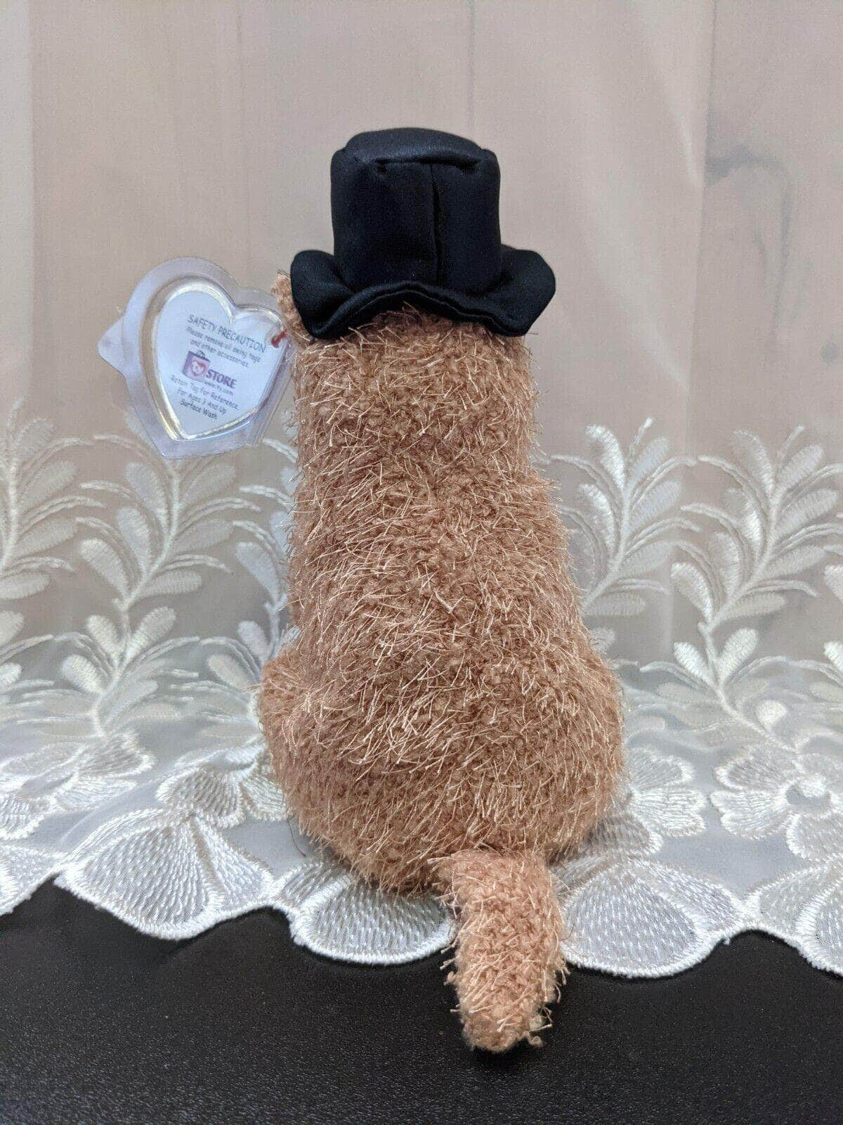 Ty Beanie Baby - Punxsutawn-e Phil 2004 Groundhog w/ Top Hat (6.5in) Internet Exclusive - Vintage Beanies Canada