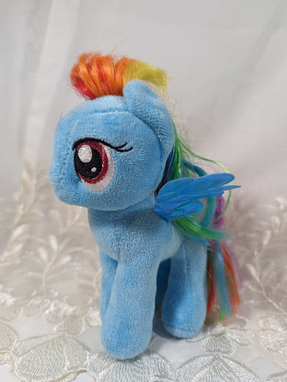 Ty Beanie Baby - Rainbow Dash the blue Pony from My Little Pony (7in) No Tag - Vintage Beanies Canada