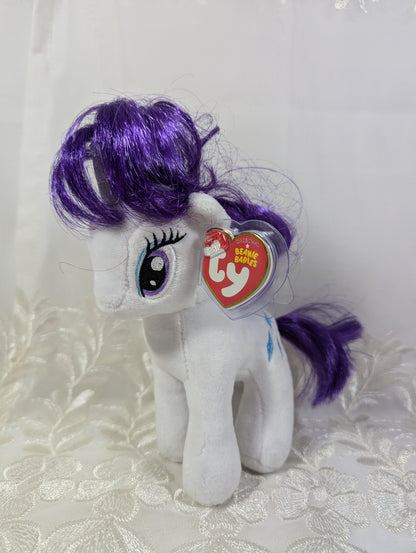 Ty Beanie Baby - Rarity the White Pony From My Little Pony (7in) - Vintage Beanies Canada