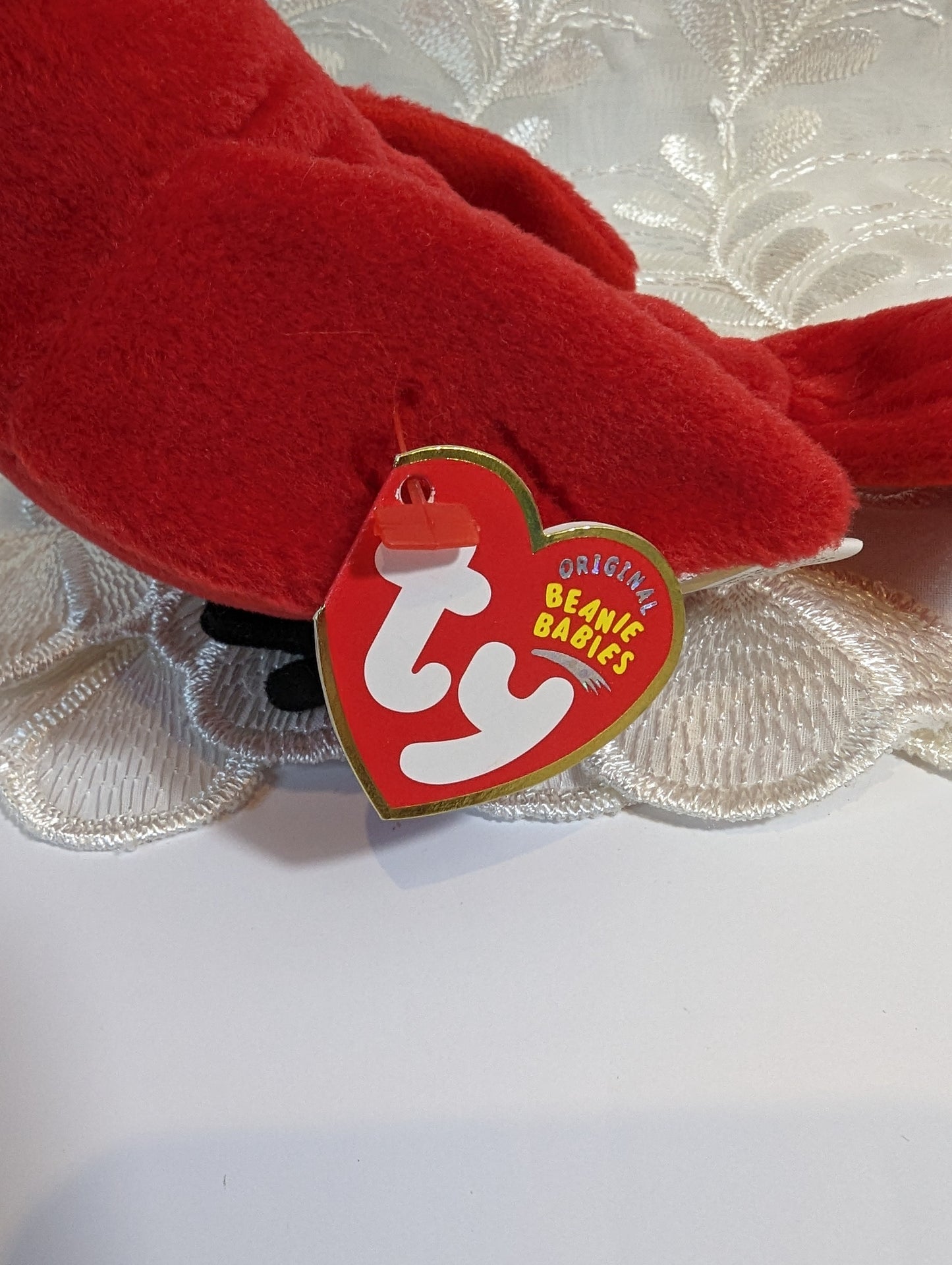 Ty Beanie Baby - Redford The Cardinal Bird (5in) - Vintage Beanies Canada