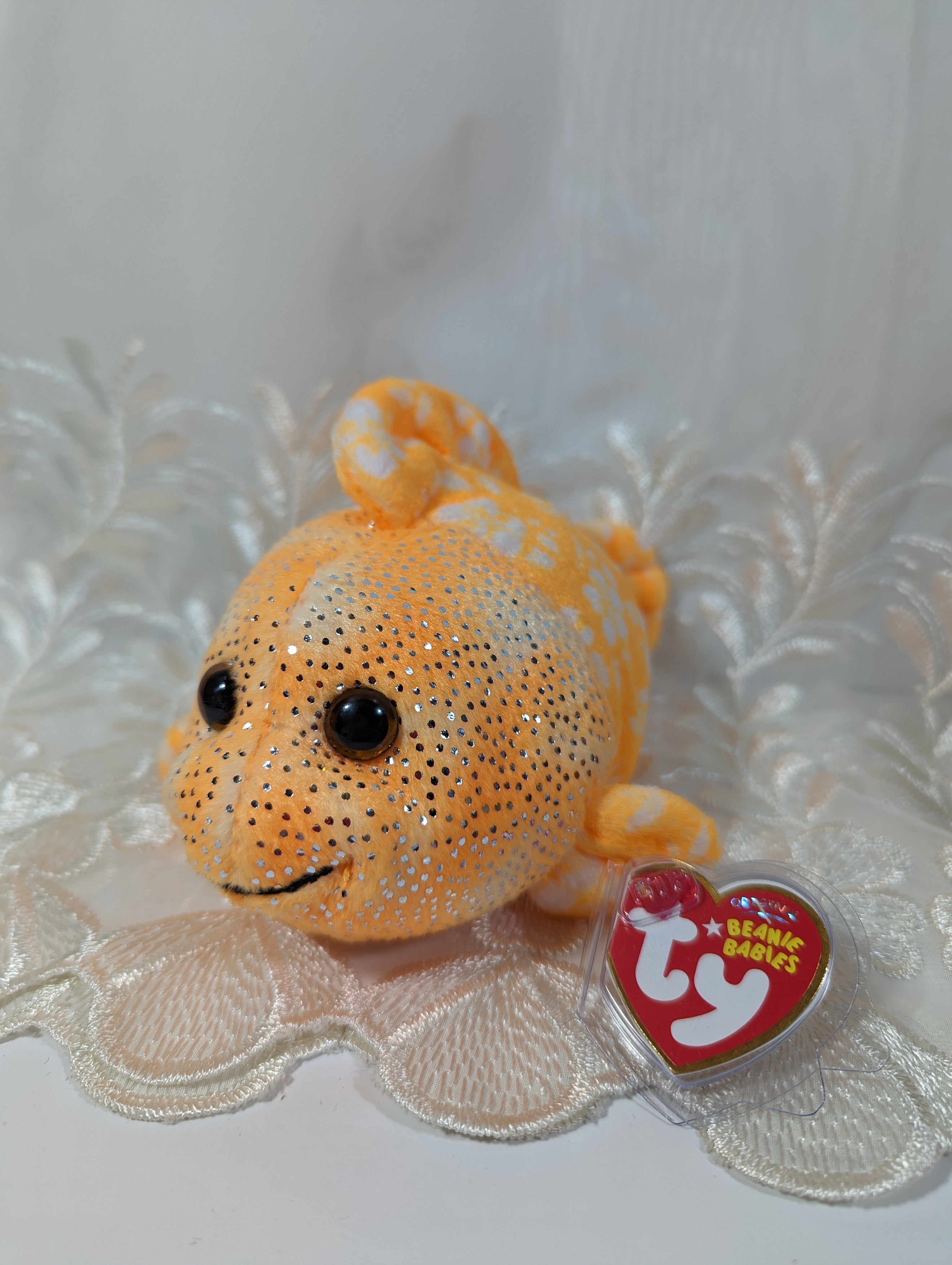 Ty Beanie Baby - Reefs The Clown Fish (7in) - Vintage Beanies Canada