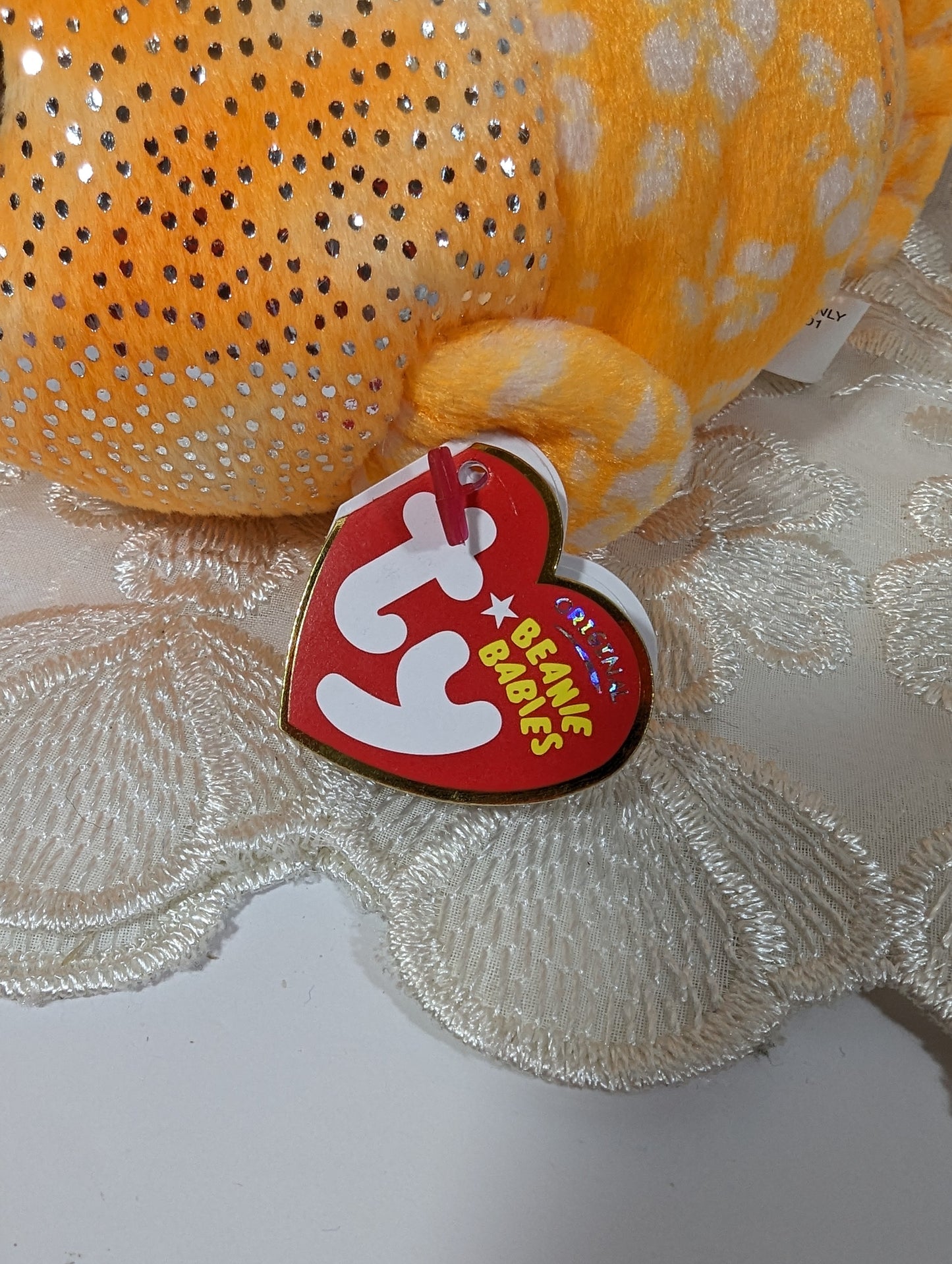 Ty Beanie Baby - Reefs The Clown Fish (7in) - Vintage Beanies Canada