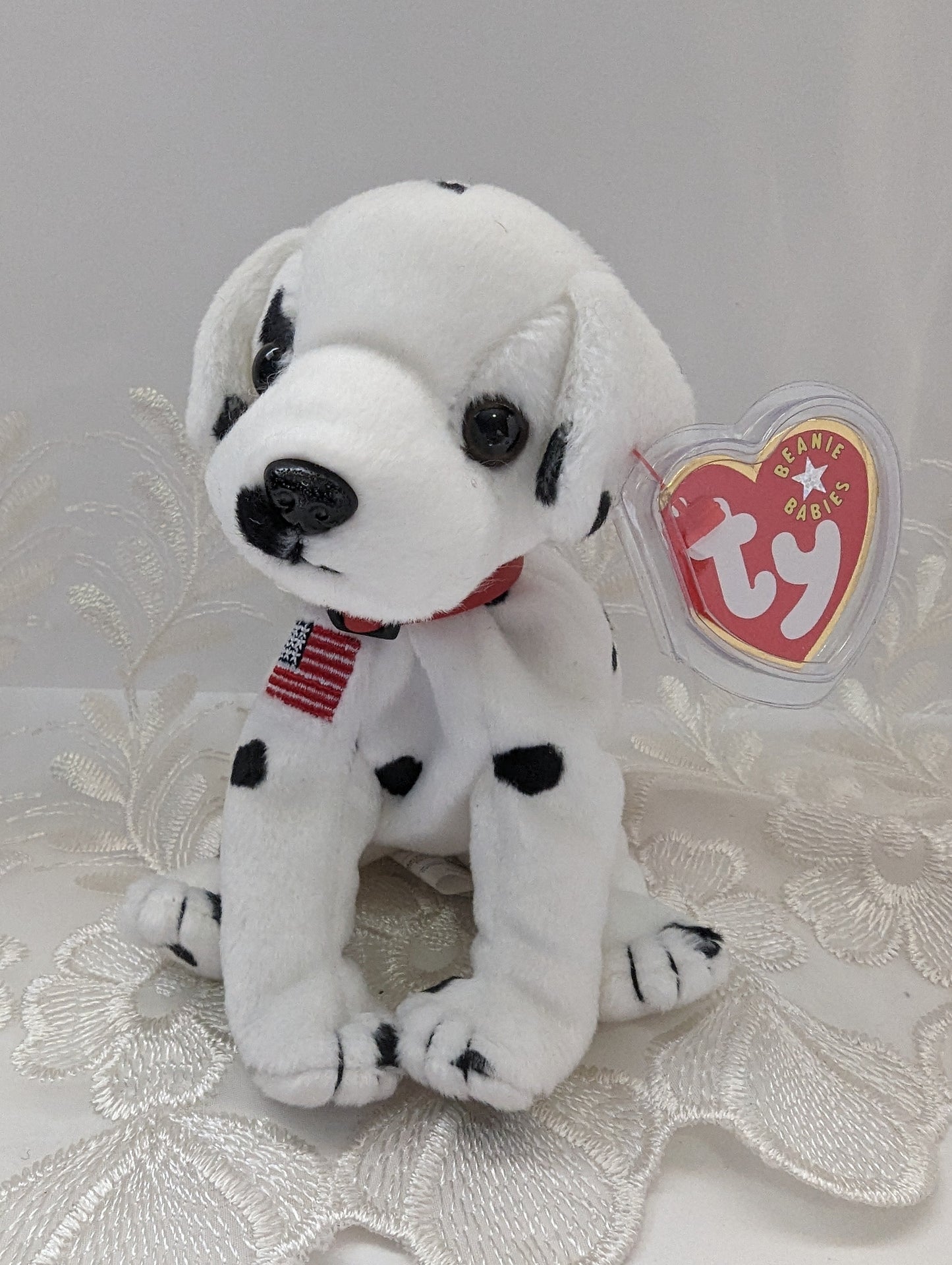 Ty Beanie Baby - Rescue The Dalmatian Dog (5.5in) - Vintage Beanies Canada