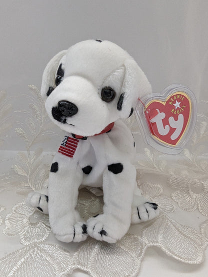 Ty Beanie Baby - Rescue The Dalmatian Dog (5.5in) - Vintage Beanies Canada