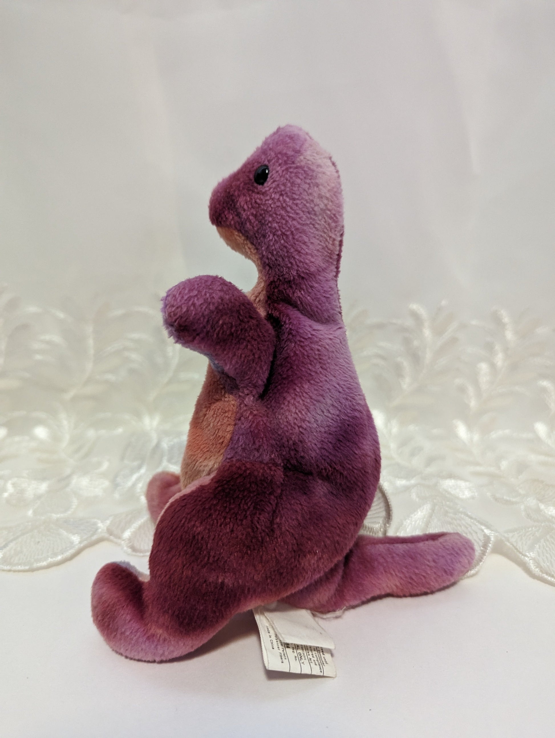 Ty Beanie Baby - Rex The Dinosaur (7.5in) *Rare* - Non-mint Tush Tag And No Hangtag - Vintage Beanies Canada