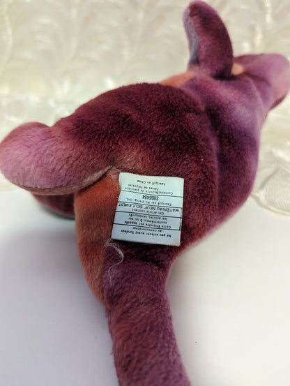 Ty Beanie Baby - Rex The Dinosaur (7.5in) *Rare* - Non-mint Tush Tag And No Hangtag - Vintage Beanies Canada