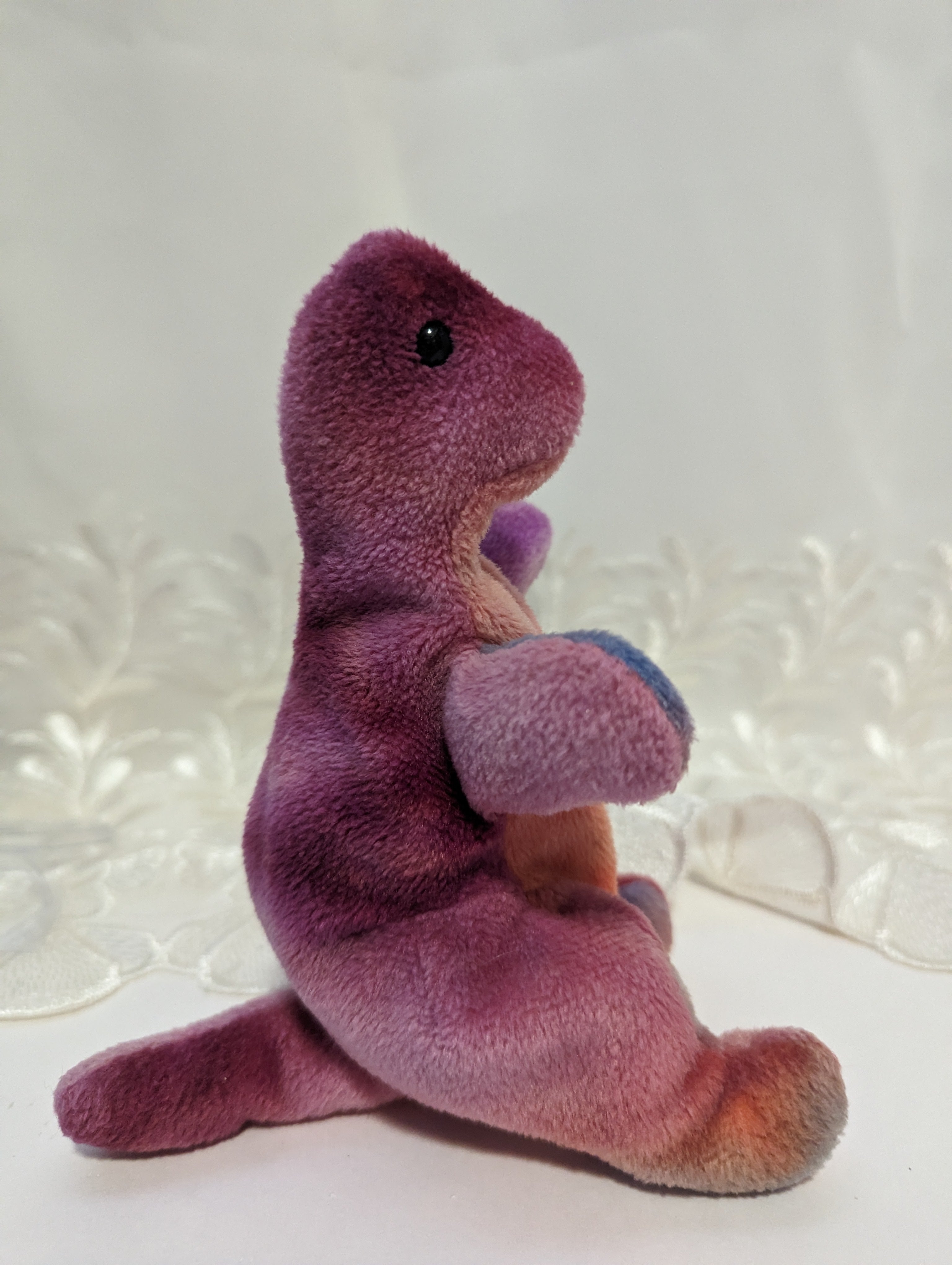 TY Beanie Baby REX the DINOSAUR Rare 2nd GEN Tush Tag shops Only 1995