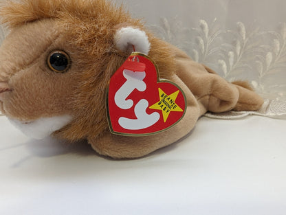 Ty Beanie Baby - Roary The Lion (8.5in) - Vintage Beanies Canada