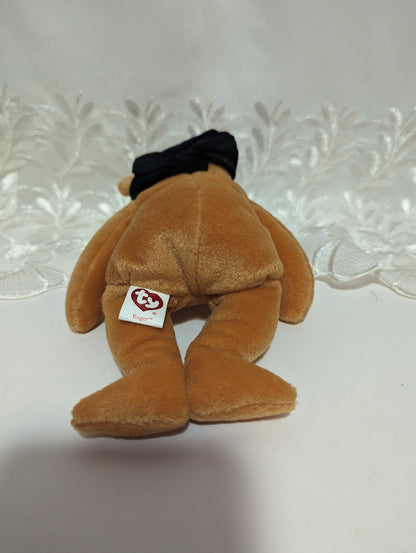 Ty Beanie Baby - Roger the Pirate Bear - Vedes Germany Excl (8.5 in) - Vintage Beanies Canada