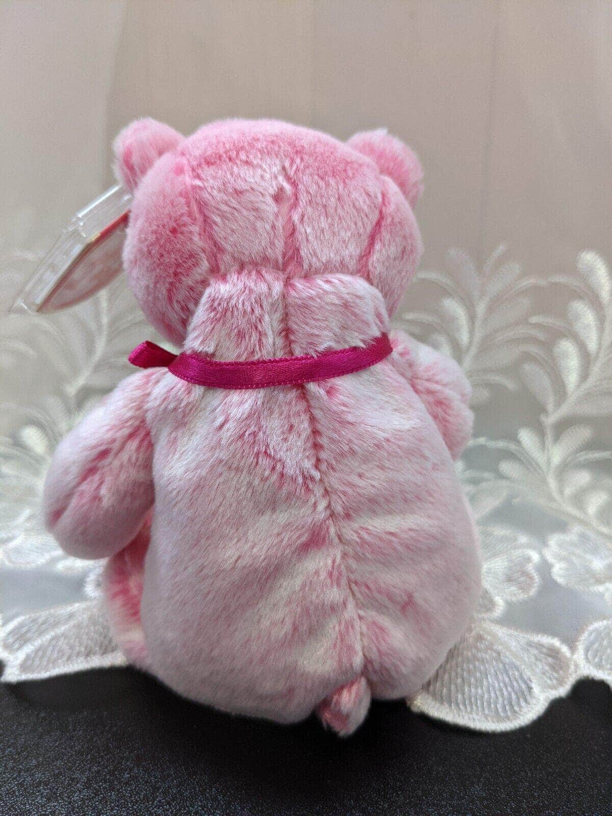 Ty Beanie Baby - Romance The Pink Valentine's Bear (6in) - Vintage Beanies Canada