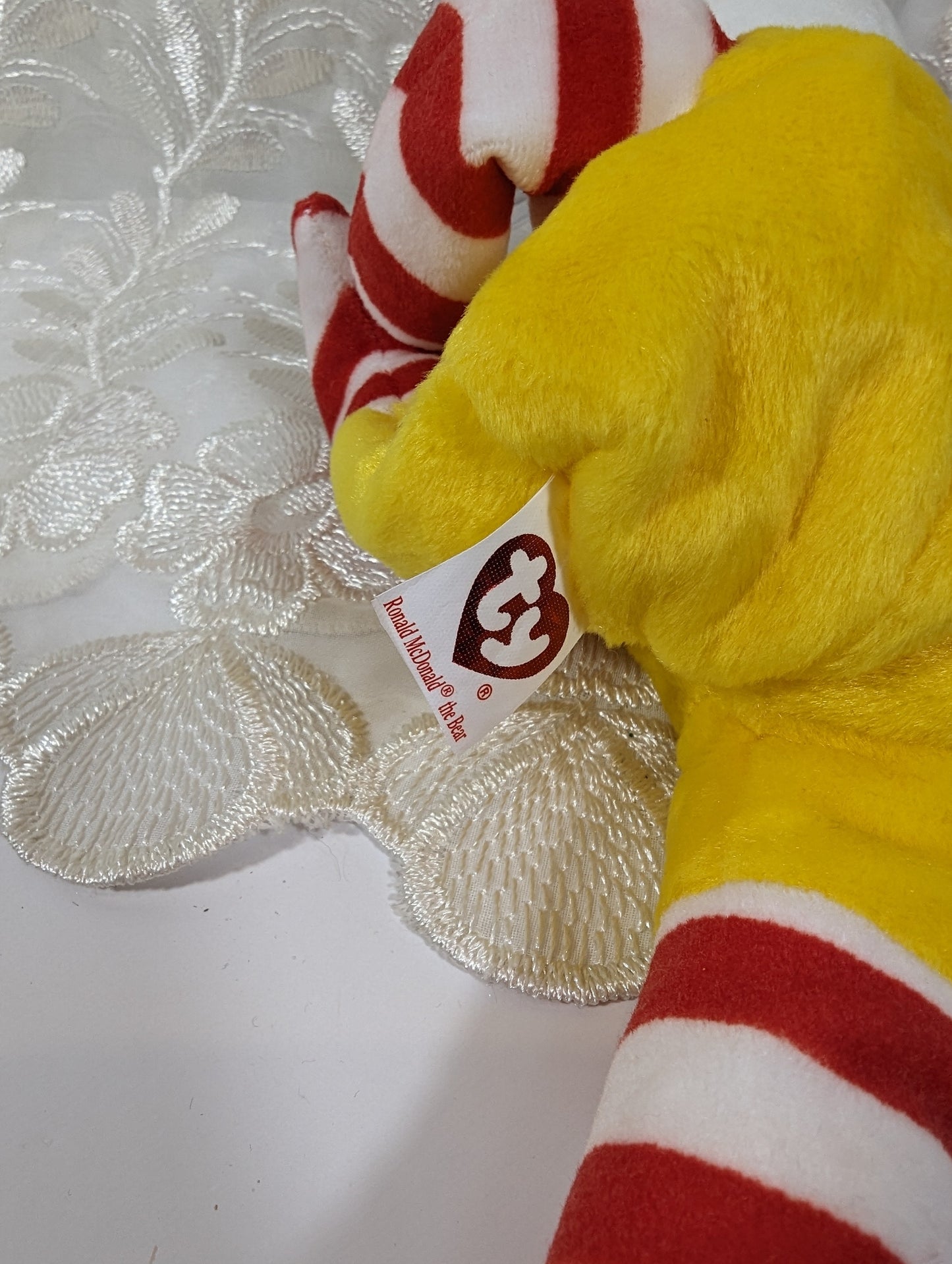 Ty Beanie Baby - Ronald McDonald The Bear *Very Rare* Convention Exclusive (8in) - Vintage Beanies Canada