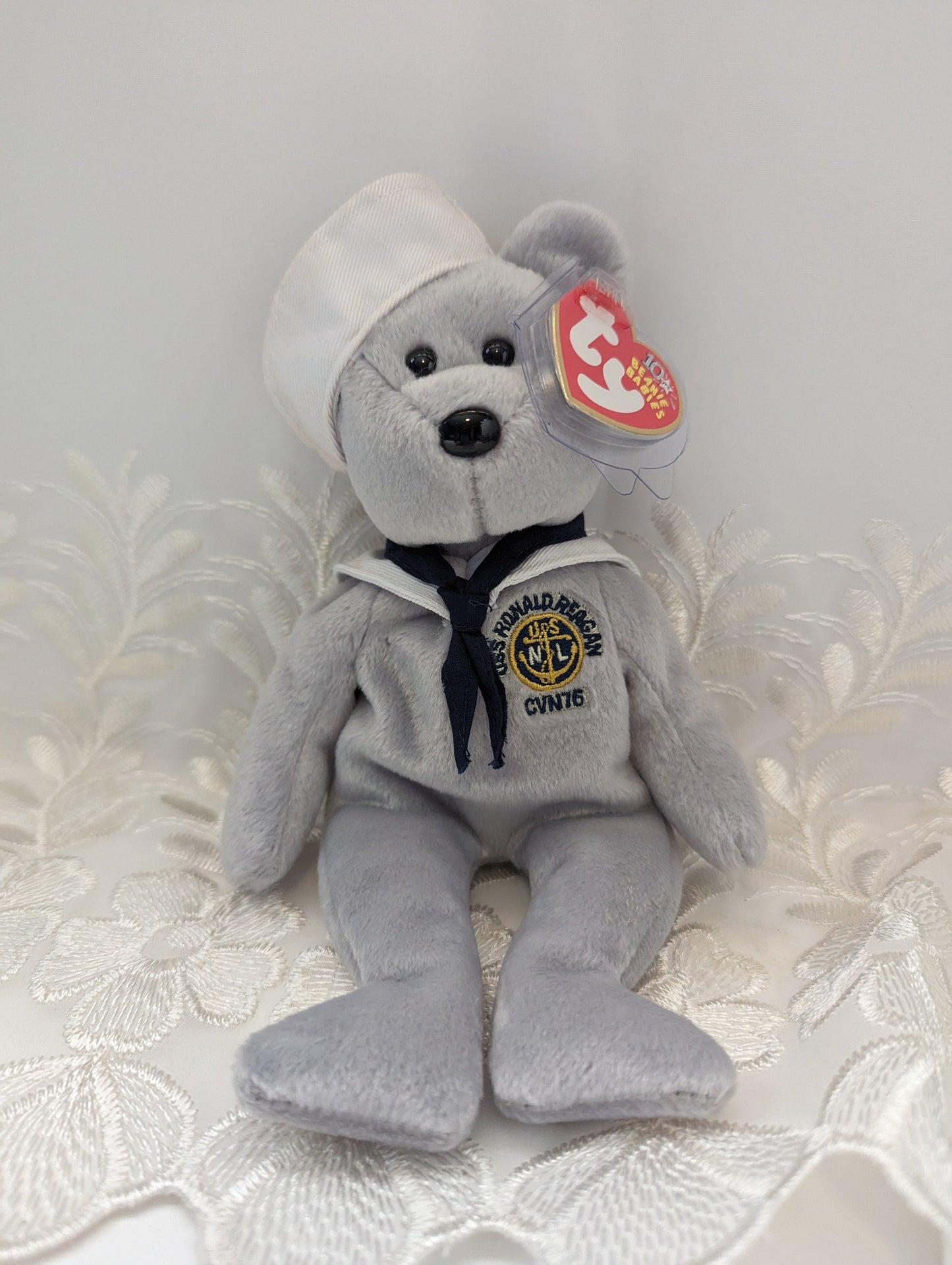 Ty Beanie Baby - Ronnie The Sailor Bear (8.5in) - Vintage Beanies Canada