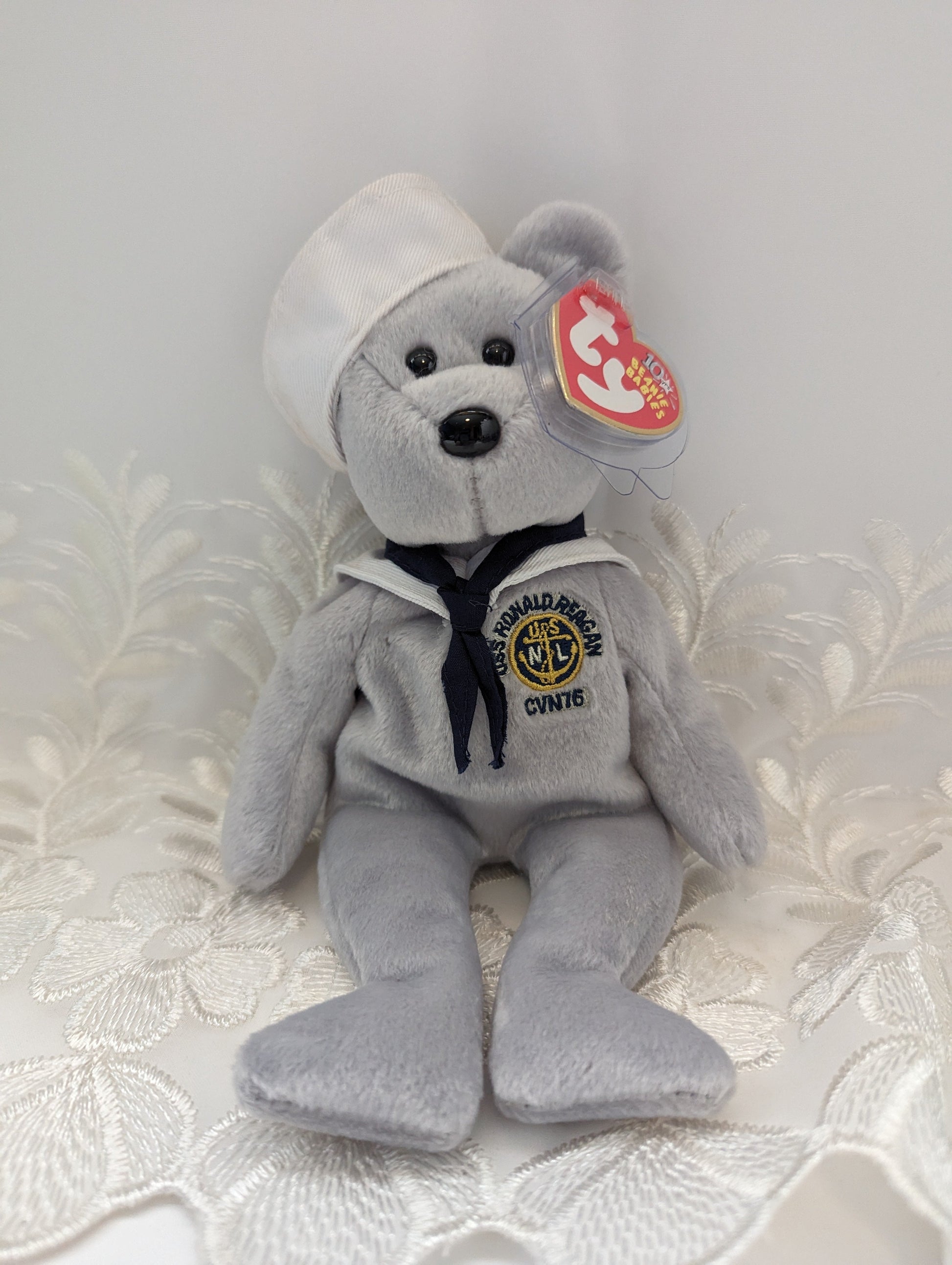 Ty Beanie Baby - Ronnie The Sailor Bear (8.5in) - Vintage Beanies Canada