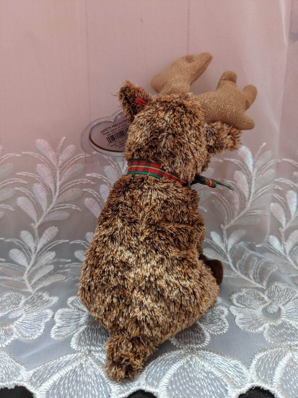 Ty Beanie Baby - Rooftop The Reindeer (7in) - Vintage Beanies Canada