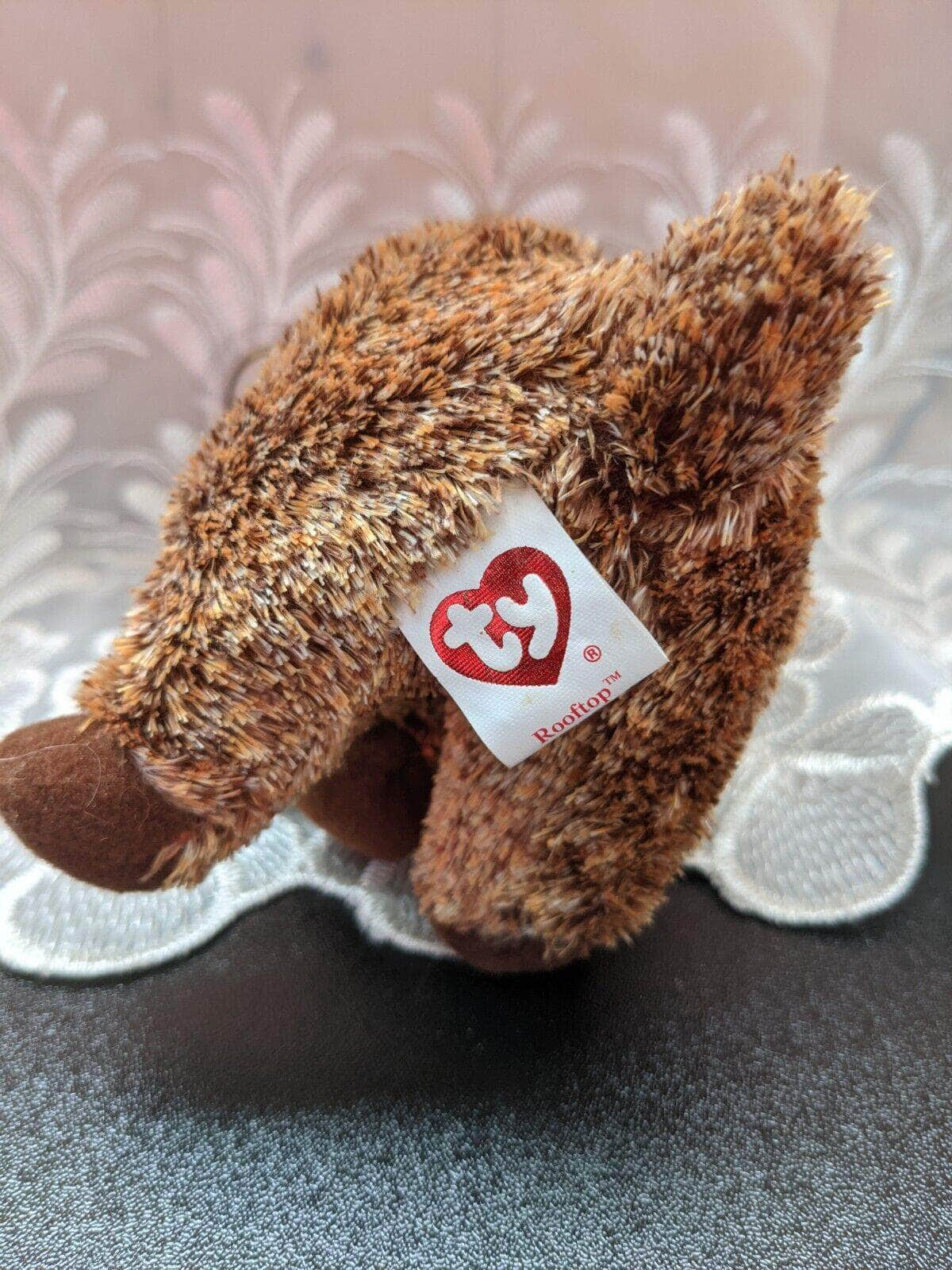 Ty Beanie Baby - Rooftop The Reindeer (7in) - Vintage Beanies Canada