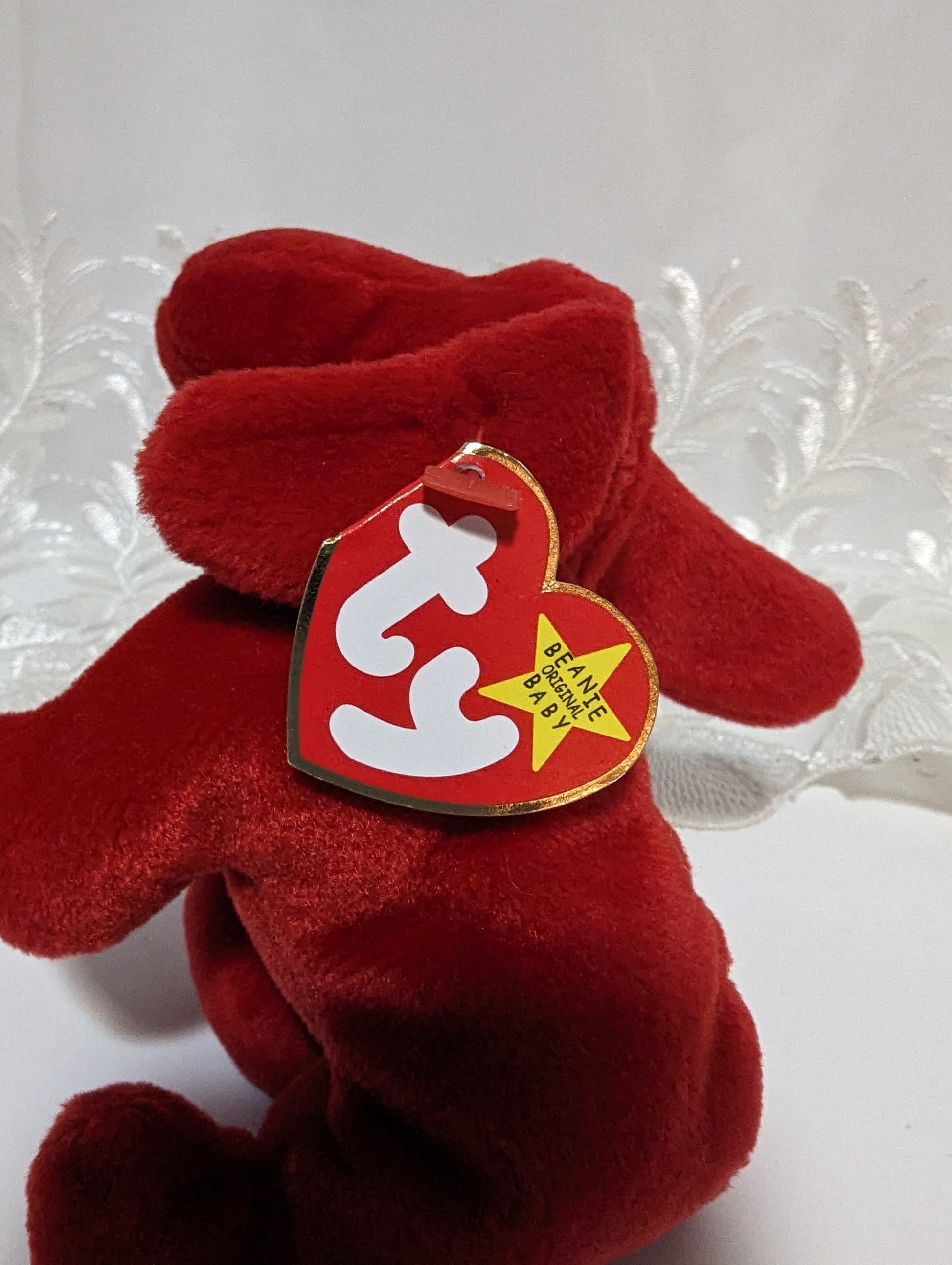Ty Beanie Baby - Rover the Red Dog (6in) - Vintage Beanies Canada